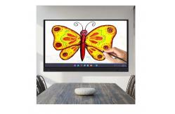 China 75 inch IR Interactive whiteboard Interactive Flat panel for School Office supplier