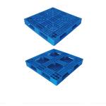 CE SGS Heavy Duty Plastic Pallet Green Stackable Plastic Warehouse Pallets