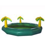 Homeusing Water Park Kids Inflatable Pool with Plam Trees for sale