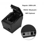 RS232 High Speed Laser Printer 80mm Desktop Label Printing Machine