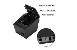 China RS232 High Speed Laser Printer 80mm Desktop Label Printing Machine supplier