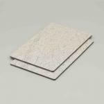 Durable PVDF Marble Aluminum Composite Panels For Wall  Cladding Exterior Decoration Scratch-resistant Rough Stone Texture 4MM 1.22*2.44m