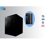 IEC60598 Electrical Safety Test Equipment Black Rectangular Draught Proof Enclosure for sale