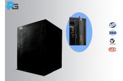 China IEC60598 Electrical Safety Test Equipment Black Rectangular Draught Proof Enclosure supplier