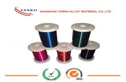 China Enamelled Nickel Resistance Alloy Wire Enamel Coated Wire Suit In Slide Rhostat Black supplier