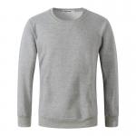 Custom Men'S 100% Cotton Hoodie Embroidered Crew Neck Sweatshirt for sale