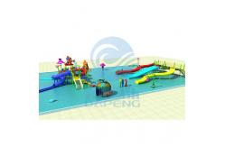 China Adult Aqua Fun Amusement Park Set Design With Swimming Pool Toys supplier