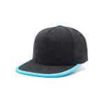 Customized Blank Flat Brim Snapback Hats  For Autumn And Winter for sale