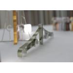 Black 19.5cm 8 Inch Heavy Duty Double Curtain Rod Brackets for sale