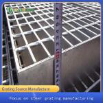 G605/40/80FG Q235 Galvanizing safety Heavy Duty Steel Grate For Industry for sale