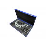 0-150mm Interchangeable Anvils Outside Micrometer With Ratchet Thimble For Easy Application