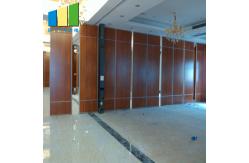 China Laminate Finish Removable Soundproof Partition Wall For Hotel ASTM E90 supplier