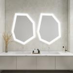 Water Resistant Vanity Mirror With Lights Creative Design Led Bathroom Mirror for sale