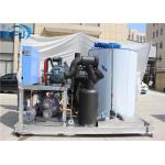 Industrial Cube Clear Ice Block Maker Machine , Automatic Ice Block Machine for sale
