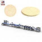 High Yield Pizza Base Production Line Commercial Pizza Equipment Roti Chapati Machine for sale