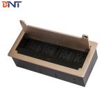 gold  table flip up outlet  with four universal power interface BF802