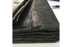 China Charcoal Garments Non Woven Interfacing Material With PA + PES Paste Dot supplier