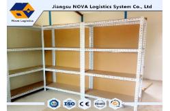 China Durable Steel Rivet Boltless Shelving Anti Rusty For Garage / Storage Room supplier
