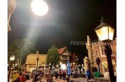 China Windproof stable dimmable inflatable lighting balloon for filming photos studios supplier