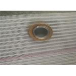 Coal Washing White Blue Polyester Mesh Belt For Mining Sieving Customized for sale