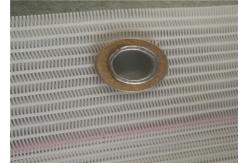 China Coal Washing White Blue Polyester Mesh Belt For Mining Sieving Customized supplier