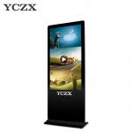 Interactive Touch Screen LCD Advertising Player , Intelligent Digital Kiosk Display for sale