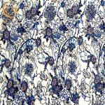 Water Soluble Multi Color 3D Beaded Lace Fabric 135Cm Width for sale