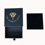 Custom Order Black Exquisite Jewelry Box for Earrings Necklace and Bracelet Display for sale