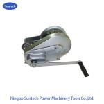 Zinc Plated Marine Hand Winch 1800lbs For Lifting Industrial Area CE Approved for sale