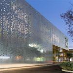 Aluminium Perforated Wall Cladding Panels Exterior 4mm Thickness