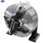 4 Jaws Dual Power Laser Chuck , Laser Pipe Cutting Lathe Power Chuck for sale