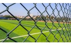 China Hot Dipped Galvanized Chain Link Fence Panel With Round Post supplier