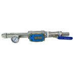 IEC 60529 IPX6 Hose Nozzle With Digital Flow Meter Ф12.5mm 100L/Min