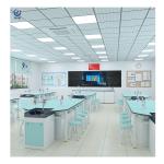 Smooth Flameproof Biology Lab Table Secure Bench Furniture For Experiment