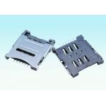 1.0A Current Rating Mini SIM Connector , Multi Pin Connector Easy To Use for sale