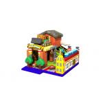 Kids Party Entertainment 7.8x8.5x6.7m Inflatable Fun City Odm for sale