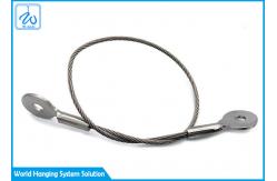 China Steel Wire Rope Slings Extension Spring Safety Cable Eye And Eye Long Time supplier