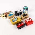 Mini Basketball Shoe Keychain With Box Corrugated Board Folders for sale
