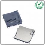 Factory Supplier 8 Plus 1 Pin SMT Push Push Sinking PCB Board Reverse 1.05MM Type Micro SD Card Tf Card Socket Connector for sale