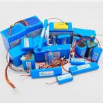 Variable Voltage Custom Battery Packs Lithium Ion Built In BMS for sale