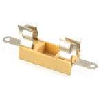 Yellow 250V 5x20 PCB Mount Fuse Holder PTF Fuse Terminal Block for sale