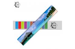 China Durable Custom Lenticular Printing / Catoon 3d Lenticular Ruler For Kids supplier