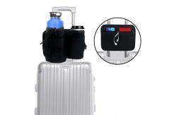 China Luggage Travel Cup Holder Durable Free Hand Fits All Suitcase Handles supplier