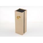 Magnetic Closure Lamination Recycled Paper Packaging Gift Boxes For Glass Wine for sale