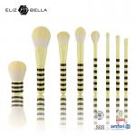 Private Label Luxury Makeup Brushes with Synthetic Hair and Wooden Handle for Salon/Home/Gift for sale