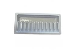 China Custom PET Ampoule Tray Water Injection Bottle Fixing Tray Customized Packaging supplier