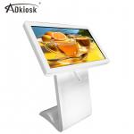 Indoor Infrared LED Interactive Touch Screen Kiosk Totem White Android OS 32inch for sale