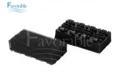 China 131241 Small Black Nylon Bristle Block Used For FX Q25 Cutter Machine supplier