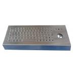 82 keys industrial dynamic waterproof desktop metal keyboard with trackball and Fn keys for sale
