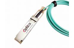 China 200G QSFP56 to 2x100G Breakout AOC(Active Optical Cable) Cables 20M 200G QSFP56 AOC supplier